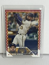 2023 Topps Update Series - Jesse Winker #US319 Independence Day /76