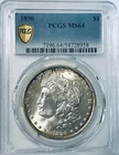 1890 Morgan Dollar PCGS MS64