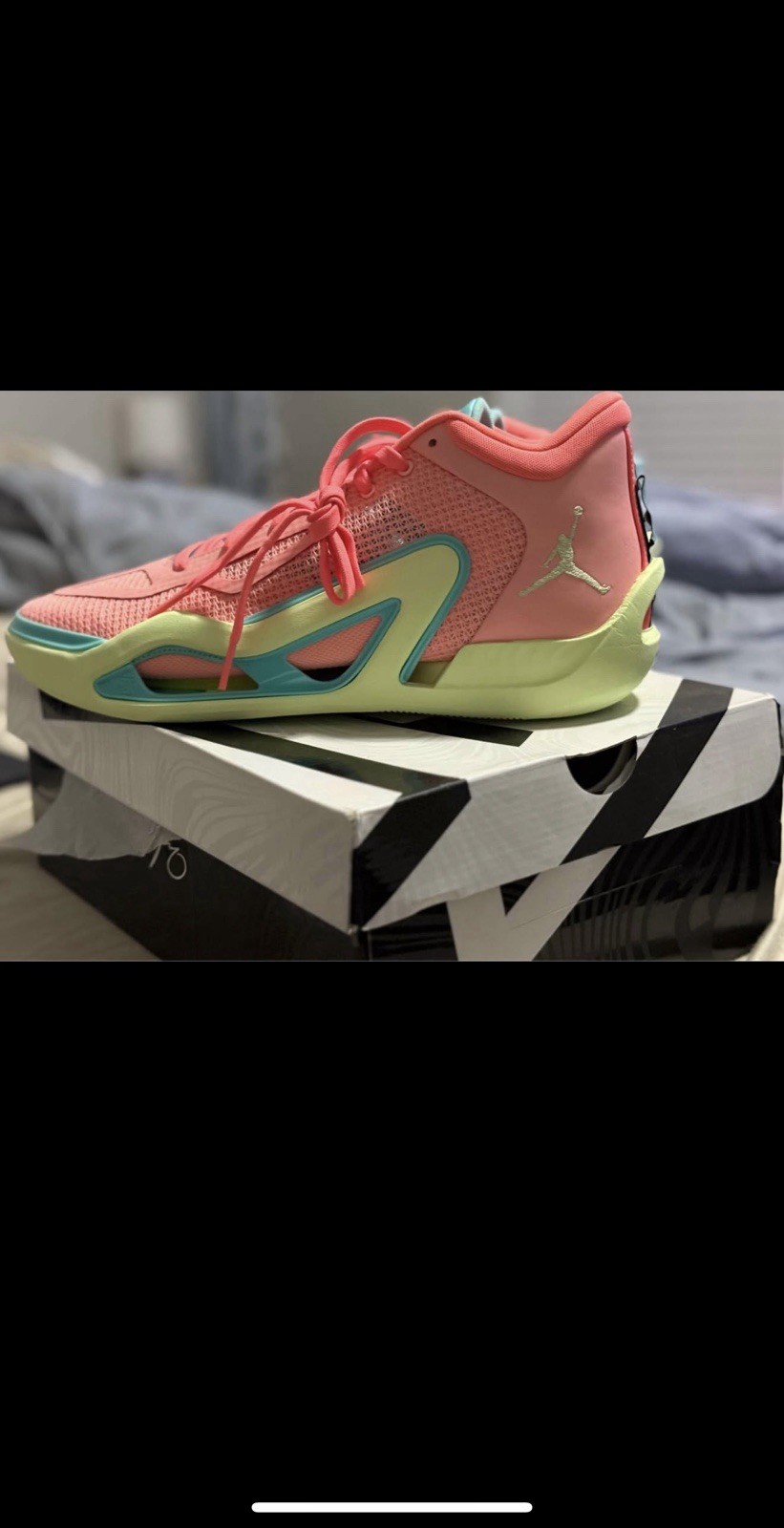 Jayson Tatum Pink Lemonades Basketball Shoes