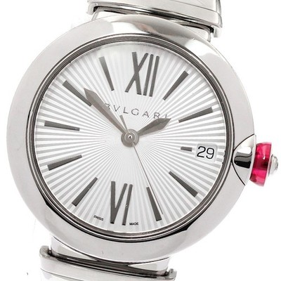 Bulgari BVLGARI Lucea Date Automatik Damenuhr mit Box aus Japan