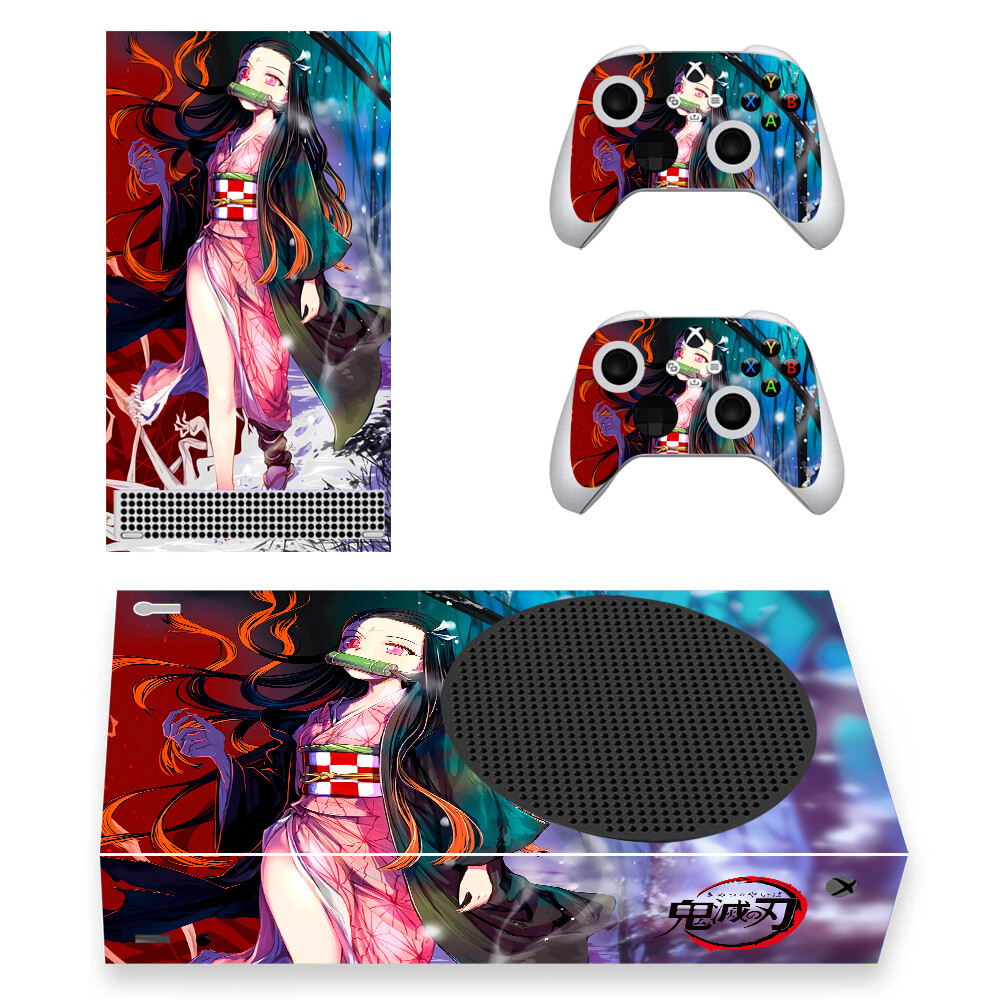 Xbox Series S X Slim Console Controller Skin Decal Nezuko Kimetsu Yaiba Sticker