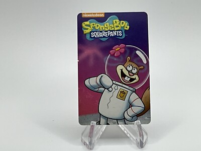 Spongebob Squarepants Arcade Coin Pusher Trading Card SANDY CHEEKS