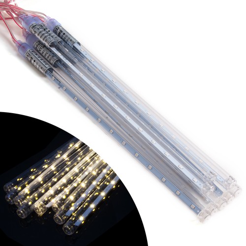 Christmas Meteor Shower Lights 11.8" 192 LED Tree House Decor Fairy String Light - Picture 14 of 21