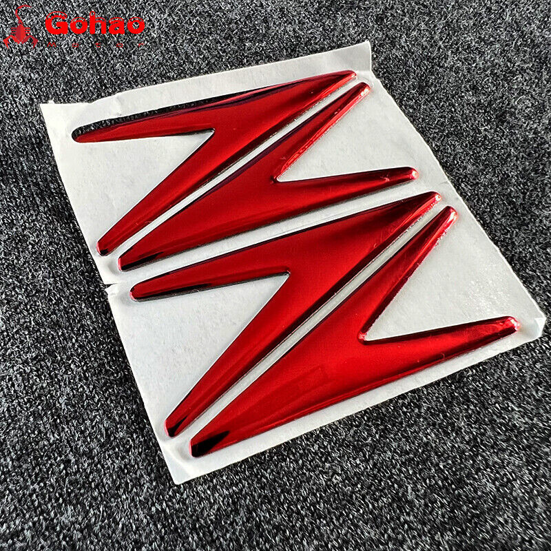 Red Z Sets Fuel Tank Fairing/Fender Badge Emblem Sticker For Ninja
