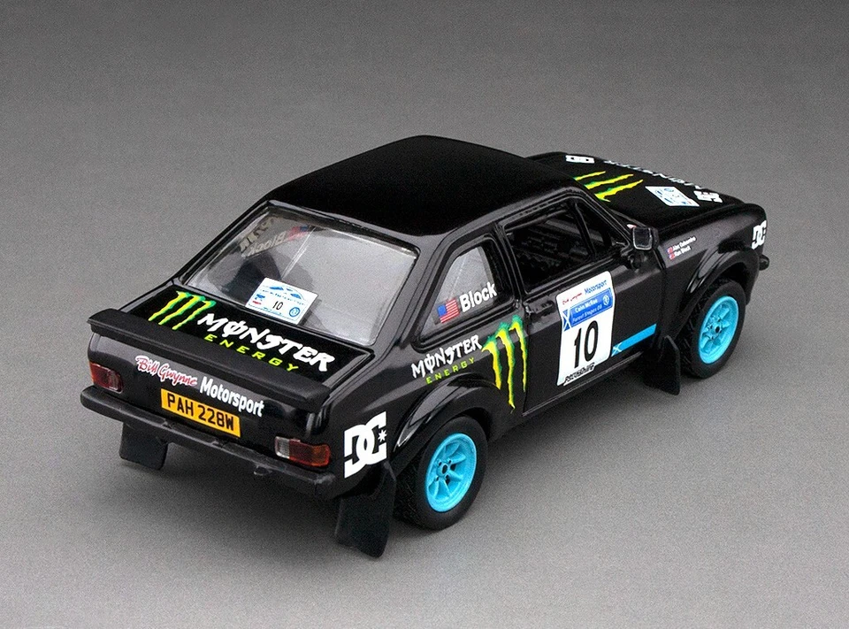VITESSE 1/43 FORD ESCORT MK2 MKII RS1800 COLIN MCRAE FOREST RALLY 2008 KEN BLOCK - Image 2 of 4