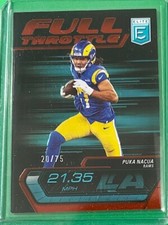2024 DONRUSS ELITE FOTL FULL THROTTLE RED INSERT PUKA NACUA - #20/75 - CARD #24