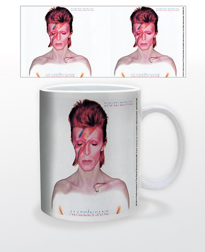 DAVID BOWIE ALADDIN SANE 11 OZ MUG MUSICIAN ARTIST LEGEND INNOVATOR POP MUSIC UK - 第 1/1 張圖片