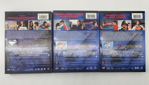 Superman-The Movie DVD (1, 2, & 3) Richard Donner(DIR) 1978 - Picture 2 of 3