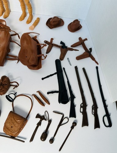 Johnny West - Louis Marx Toy Lot of Action Figures & Accessories 1960’s Vintage - Picture 5 of 13