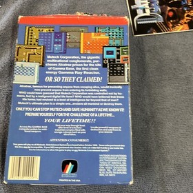 Deathbots NES Nintendo 1990 Complete Rare 100% Authentic Tested CIB Box Etc