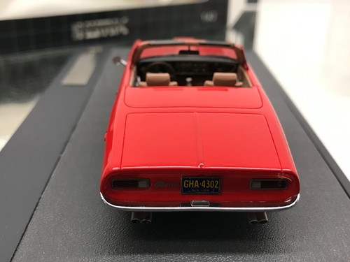 MATRIX 10701-032 GHIA 450 SS CONVERTIBLE 1966 -RED 1:43- GOOD IN BOX - Bild 7 von 10
