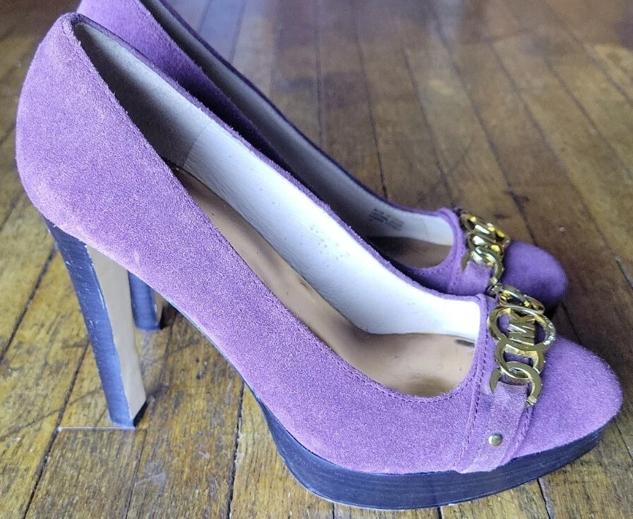 Michael kors shoes purple deals