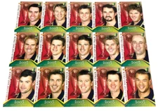 2007-08 SELECT CRICKET CARD WORLD CUP HAT TRICK CHASE CARD 2003 TEAM SET (15)