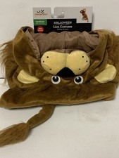 Brown LION Costume PET DOG HALLOWEEN COSTUME Size MEDIUM Cute