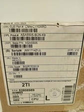 Cisco ASA5505-BUN-K9 SECURITY FIREWALL ASA5505 New Open Box