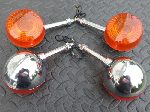 Full Set of Replacement Suzuki TS-GT-TC-RV Indicators Alloy Head Steel Stem x 4 - Picture 3 of 7