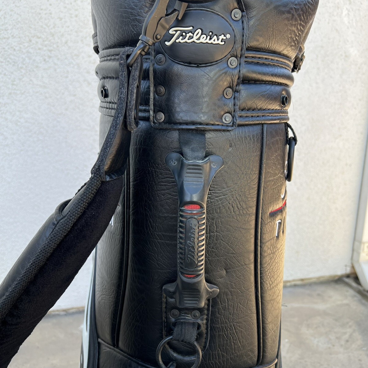 Rare Titleist Titanium Leather Golf Bag | eBay Rare Titleist Titanium Leather Golf Bag | eBay