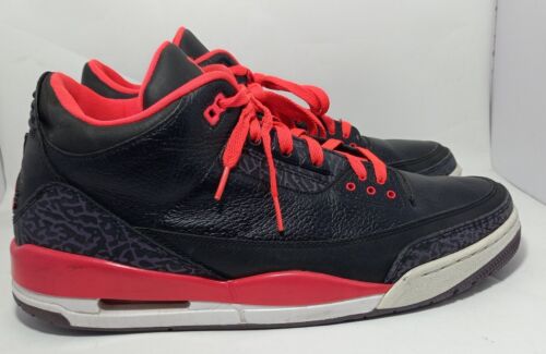 Jordan 3 Retro Crimson 2013 136064-005 Size 13 - Picture 1 of 8