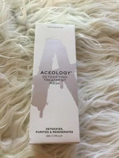 Aceology Detoxifying Treatment Mask Full Size 2.19oz, 65ml  BNIB Sealed!
