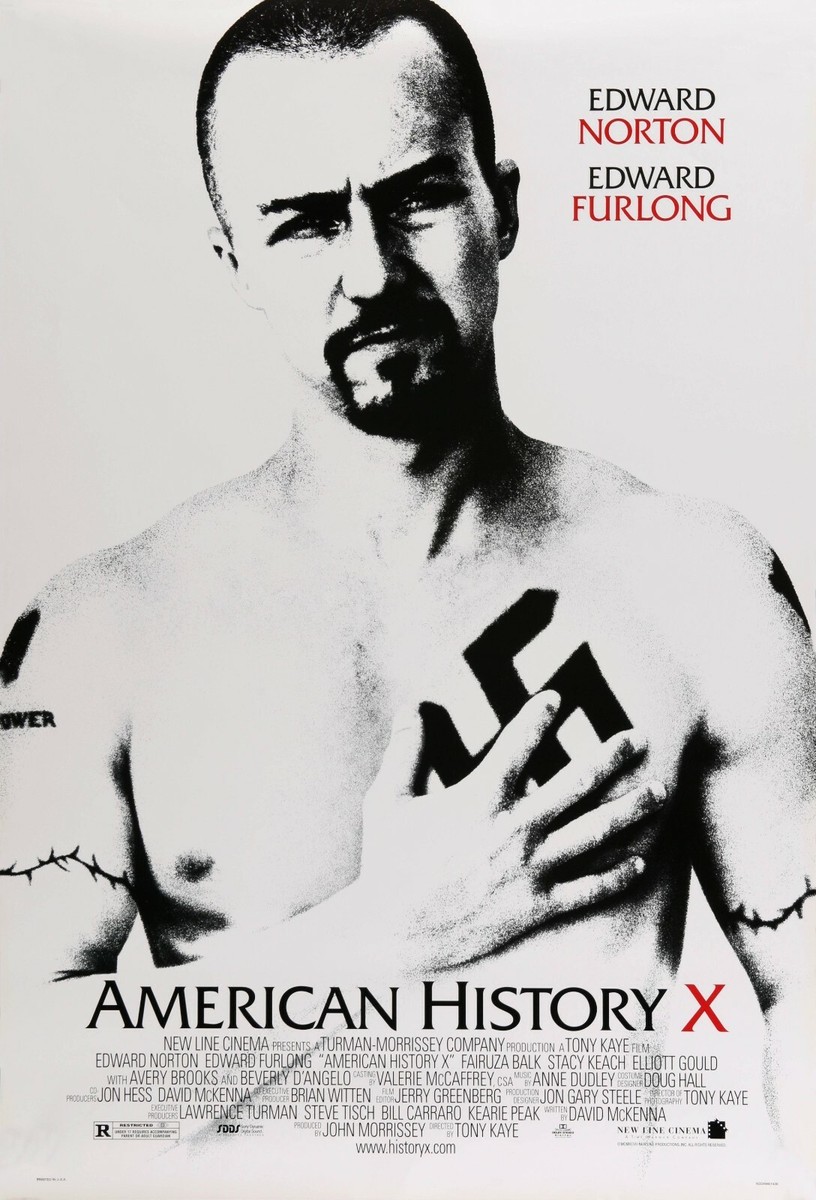 AMERICAN HISTORY X ポスター American History X movie poster - Edward Norton - 11 x 17