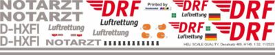 Decal 465 Eurocopter H145 / EC 145T2 DRF D-HXFI