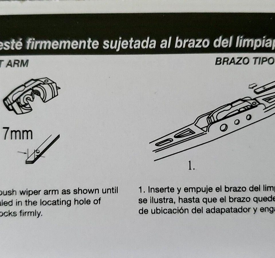 Peak Windshield Wipers 19 In 2 Packs ASV191 - Image 4 of 4