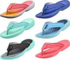 NORTY Women's Thong Flip Flop Sandals - Casual for Beach, Pool, Shower