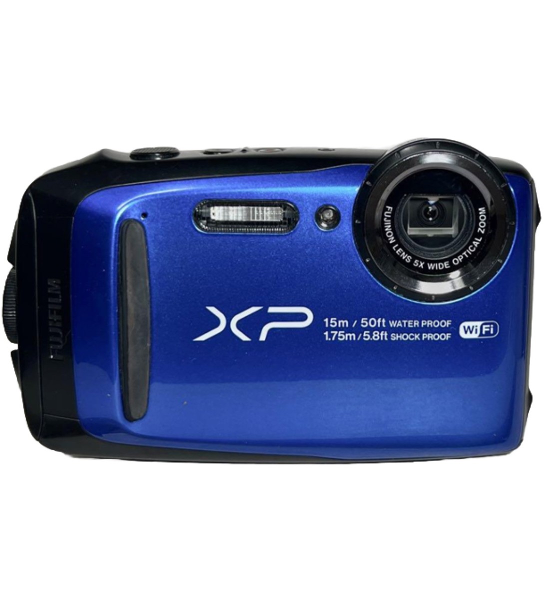 ジャンク⚠️FUJI FILM FinePix XP90 BLUE 富士フィルム FUJIFILM (フジフィルム) コンパクトデジタルカメラ FinePix