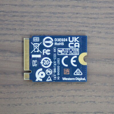 WD SN5000S 512GB M.2 2230 NVMe PCIe Gen4x4 SSD 02RF37 | eBay