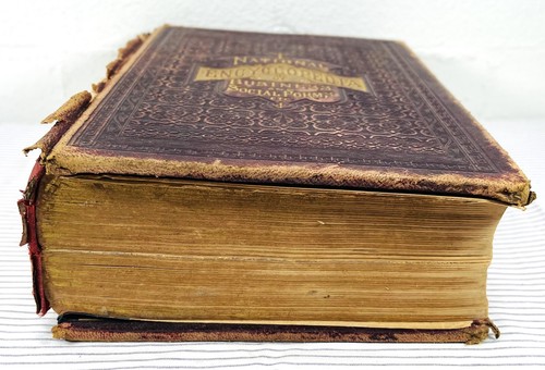 Nationale Enzyklopädie der Geschäfts- und Sozialformen 1884 Hardcover Etikette - Bild 24 von 24