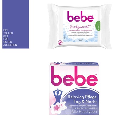 100ml 39 98 3tlg Bebe Relaxing Pflege Nacht Reinigungstucher Band Ebay