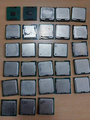 CPU Sammlung rare Exemplare Intel Pentium Core 2 Duo, i3, Celeron