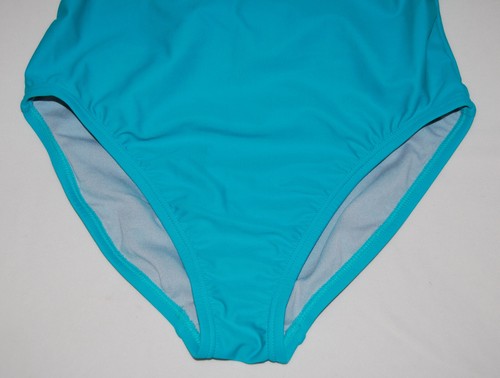 Costume da bagno donna Speedo blu turchese doppio cinturino 1 pezzo nuovo con etichetta tg 6 8 10 12 - Foto 6 di 13