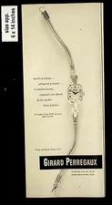 1950 Girard Perregaux Wrist Watches Vintage Print Ad 13656