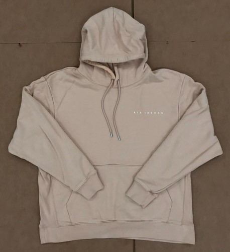 NIKE AIR JORDAN X UNION LA PULLOVER FELPA CON CAPPUCCIO BIO BIEGE LATTE DI COCCO TAGLIA 2XL (#47 - Foto 2 di 3