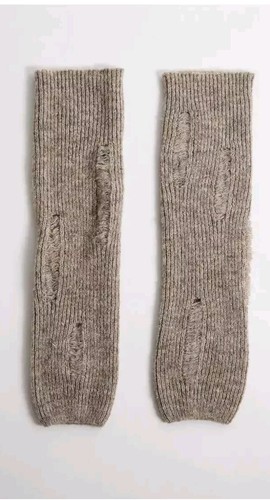 Urban Outfitters Out From Under Distressed Marl Leg Warmers RRP £20 - Picture 2 of 4