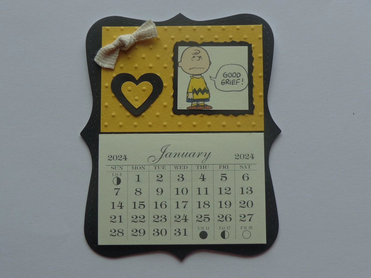 2024 Peanuts Mini Calendar Staci Elladine