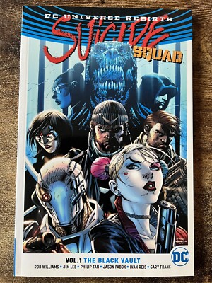 Suicide Squad Vol 1 Black Vault by R. Williams (2017, Trade Paperback) Brand New