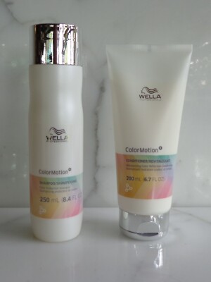 Set Wella Color Motion Shampoo 8.4 oz & Conditioner 6.7 oz For Color Protection