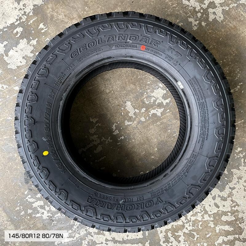 24年製!送料込み145/80R12 80/78N LT YOKOHAMA YOKOHAMA Tire 145/80R12 80/78N LT GEOLANDAR M/T G003 Snow