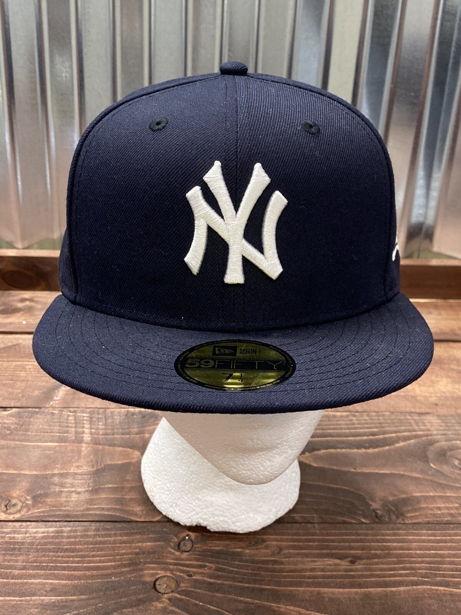 New Era NY Yankees Cap 7 1/4 ネイビー New Era 59Fifty Men's Cap New York Yankees Navy Blue - 7 1/4