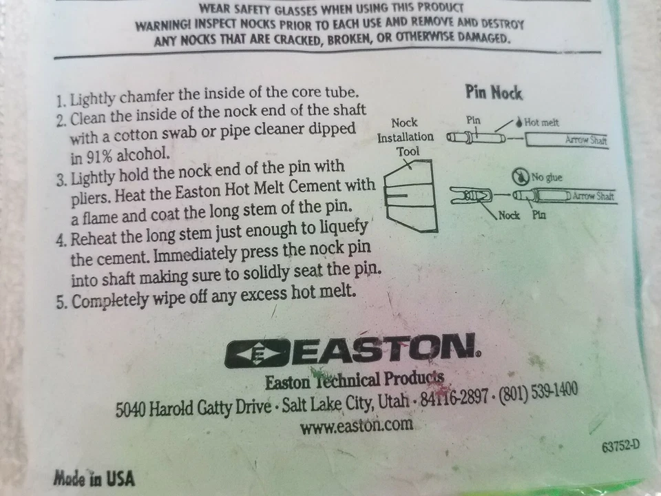 Levas Easton "X", .098, verdes, 1 docena Foto 4 de 4