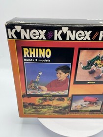 Vintage K'NEX Rhino Power Pack Motor Included KNEX #12107 New Sealed 1996