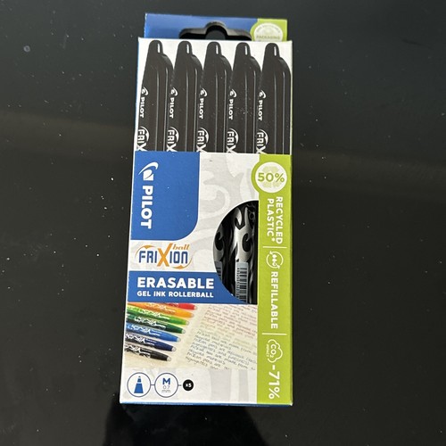 Pilot Frixion Erasable Rollerball Pen Set, Black 5