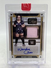2024 Panini Three Count WWE Memorabilia Autograph Wendy Choo RELIC AUTO /149