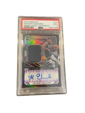 Anthony Edwards 2020-21 Panini Obsidian RC Auto Patch RPA #9/49 PSA 9