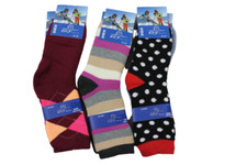 6 Paar Mädchen Thermo Socken Strümpfe bunt ...