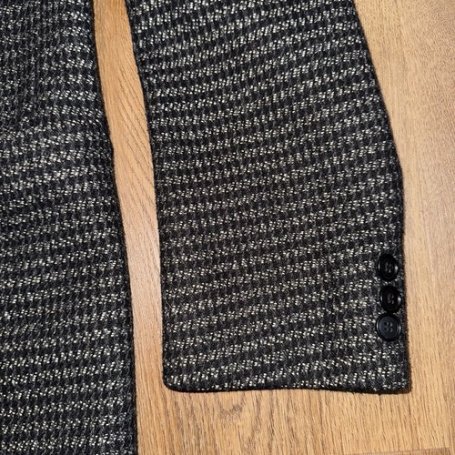 Vintage 80er 90er City Streets Sakko Anzug Blazer Miami Vice Sport Mantel Seide Herren 42 - Bild 12 von 16