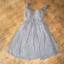 Bill Levkoff whimsical slate elevated basics black tie prom dress