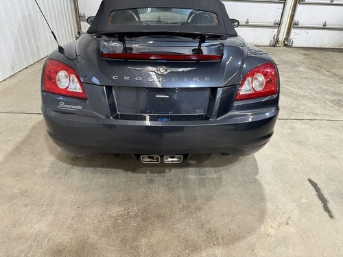 04-08 CHRYSLER CROSSFIRE REAR BUMPER COVER MACHINE GRAY CLEARCOAT PAINT P17 - Picture 6 of 7
